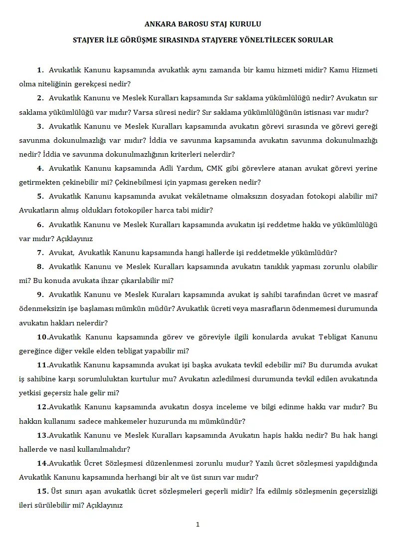 Evrak sayfa 1.