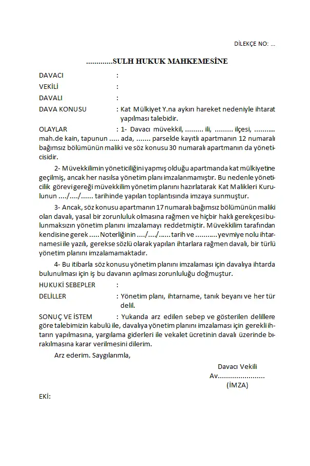 Evrak sayfa 1.