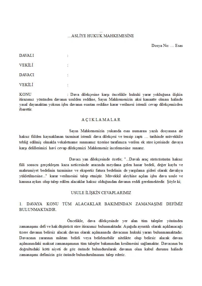 Evrak sayfa 1.