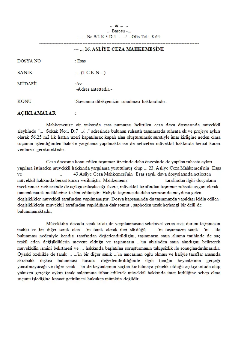 Evrak sayfa 1.