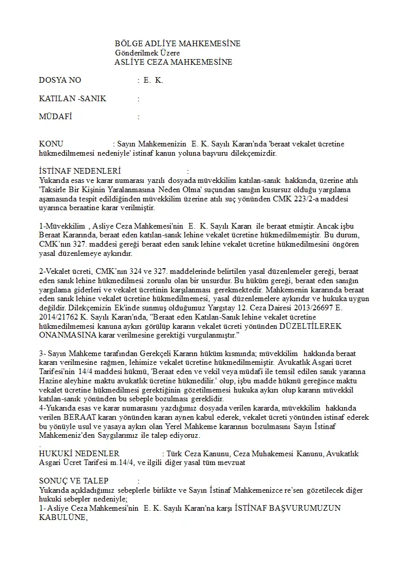 Evrak sayfa 1.