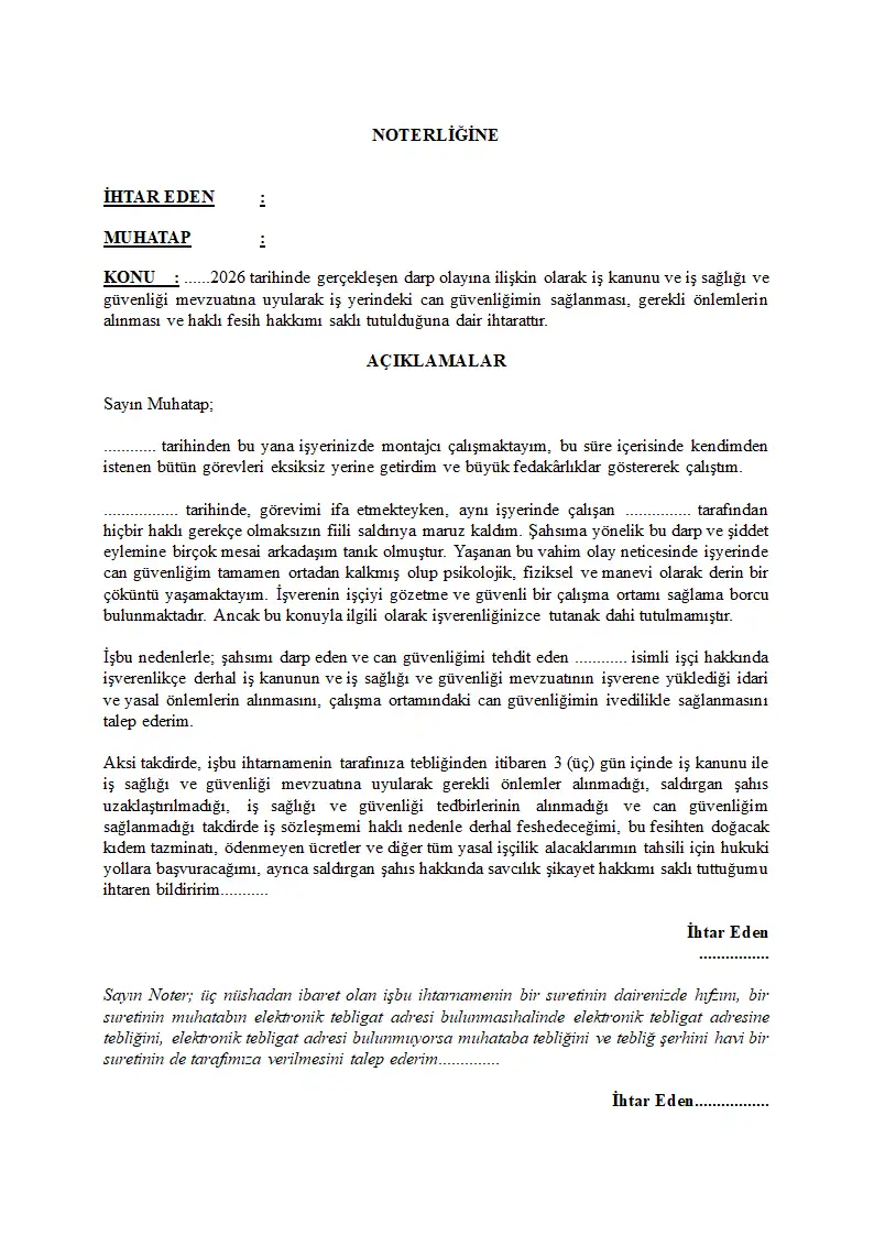 Evrak sayfa 1.